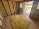 Interior of the storage shed with paneled walls and flooring at 2470 Woodmere Dr, Marietta, GA 30068