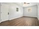 Spacious bedroom with hardwood floors, neutral paint, and ample natural light at 2804 Carolyn Se Dr, Smyrna, GA 30080