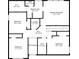 Floor plan showing layout of bedrooms, bathrooms, walk-in closet, laundry and open to below space at 818 Prada Ct, Lawrenceville, GA 30043
