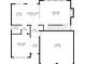 Floor plan of first floor showcasing kitchen, living room, dining room, garage, foyer, and breakfast nook at 818 Prada Ct, Lawrenceville, GA 30043