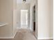 Hallway showcasing neutral colors and multiple entrances to various rooms at 121 Dunleith Sw Pkwy, Marietta, GA 30008