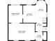 Floor plan illustrating the layout of the main level, featuring the living room, dining room, kitchen, and office dimensions at 4819 Elam Rd, Stone Mountain, GA 30083