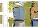 Aerial view of home with landscaped yard and private driveway at 715 Laura Jean Ct, Buford, GA 30518