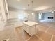 Eat-in kitchen featuring a large island, granite countertops, and stainless steel appliances at 120 Cedar Cliff Ct, Temple, GA 30179