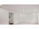 Bright bedroom with double closets, plush carpeting, fresh white paint, and plenty of storage space at 7244 Valley Dr, Winston, GA 30187