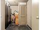 Spacious hallway featuring storage closets, bike rack, and neutral walls, providing ample space for storage and organization at 115 W Peachtree Nw Pl # 304, Atlanta, GA 30313
