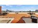 Spacious rooftop patio with brick floors, seating, and city views at 115 W Peachtree Nw Pl # 304, Atlanta, GA 30313
