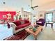Spacious living room featuring a fireplace, large windows, and comfortable seating at 1552 Longwood Dr, Lawrenceville, GA 30043