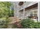 Relaxing backyard patio featuring covered seating and a peaceful outdoor setting at 2400 Cumberland Se Pkwy # 804, Atlanta, GA 30339