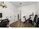 Bright home gym featuring a variety of workout equipment and ample space at 2400 Cumberland Se Pkwy # 804, Atlanta, GA 30339