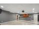 Finished basement with a bar and media area at 315 Stanyan Pl, Alpharetta, GA 30022