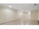 Finished basement with recessed lighting and tile floors at 315 Stanyan Pl, Alpharetta, GA 30022