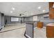 Finished basement features projector screen and bar area at 315 Stanyan Pl, Alpharetta, GA 30022