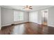 Bedroom featuring hardwood floors and natural light at 315 Stanyan Pl, Alpharetta, GA 30022