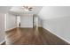 Attic bedroom featuring hardwood floors and natural light at 315 Stanyan Pl, Alpharetta, GA 30022