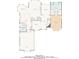 First floor plan showing a 6149 sq ft home with a primary bedroom and open concept living area at 315 Stanyan Pl, Alpharetta, GA 30022