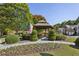 Community gazebo with beautiful landscaping provides a serene and inviting atmosphere for residents to relax and socialize at 132 Westchester Se Dr, Smyrna, GA 30082