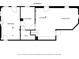Basement floor plan featuring a living room, kitchen, flex space, bedroom, and bathroom layout at 78 Beverly Ne Rd, Atlanta, GA 30309