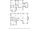 Detailed floor plan showcasing the layout of the house, including bedrooms, bathrooms, kitchen, and living spaces at 78 Beverly Ne Rd, Atlanta, GA 30309