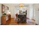 Modern kitchen with granite countertops, stainless steel appliances, and hardwood floors at 78 Beverly Ne Rd, Atlanta, GA 30309