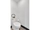 Minimalist powder room features a modern toilet and stylish decor at 85 Carroll Slough Rd, Kingston, GA 30145