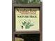 Apalachee Heritage Nature Trail sign with map and trail information at 2520 Legend Mill Run, Dacula, GA 30019