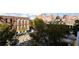 An aerial view of a bustling cityscape, with brick buildings, trees, and street traffic visible below at 620 Glen Iris Ne Dr # 401, Atlanta, GA 30308