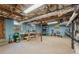 Spacious unfinished basement offering ample storage or workshop potential at 3700 Sexton Woods Dr, Chamblee, GA 30341
