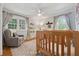 Sweet Bedroom featuring a cozy chair, hardwood floors, and natural light at 3700 Sexton Woods Dr, Chamblee, GA 30341