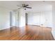 Bedroom featuring hardwood floors and multiple closets at 22 Vinson Se Dr, Atlanta, GA 30317