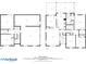Detailed floorplan showcasing both floors of the home with dimensions at 3450 N Cook Rd, Powder Springs, GA 30127