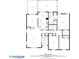 Upstairs floorplan showcasing the layout of the bedrooms and living spaces at 3450 N Cook Rd, Powder Springs, GA 30127
