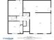Detailed floorplan showcasing room dimensions for the first floor of the home at 3450 N Cook Rd, Powder Springs, GA 30127