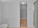 Bathroom with shower and access to closet at 404 Foxwood Ct, Mcdonough, GA 30253