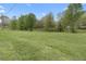 Large grassy lot features a well-maintained lawn and mature trees, offering a serene and natural environment at 5125 Dahlonega Hwy, Cumming, GA 30028