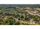 An aerial view of a neighborhood is shown next to a wooded area at 3527 Clare Cottage Sw Trce, Marietta, GA 30008
