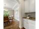 Dining area with butler's pantry and view of the backyard at 2251 Everleigh Ln, Marietta, GA 30064