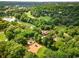 Stunning aerial view of park, showcasing lush greenery and city skyline views at 542 Orme Ne Cir, Atlanta, GA 30306
