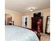 Comfortable bedroom with adjoining bathroom and closet at 4960 Old Yorkville Rd, Dallas, GA 30157