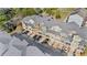 An aerial view of townhomes with private balconies, garages, and well-maintained landscaping at 2116 Gorman Se Grv, Atlanta, GA 30316