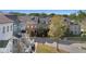 Street view of townhomes features multi-story residences with varied architectural details and greenery at 2116 Gorman Se Grv, Atlanta, GA 30316