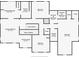 View floor plan of second floor with primary and other bedrooms plus laundry room at 295 Sagamore Nw Cv, Sugar Hill, GA 30518