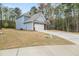 Exterior view of a charming blue house with a manicured lawn at 1037 Devon Dr, Acworth, GA 30102