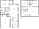 Detailed first and second floor plans with bedrooms, living spaces, and garage at 1037 Devon Dr, Acworth, GA 30102