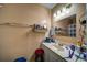 Functional bathroom features a mirror and sink at 5955 Kemp Dr, Acworth, GA 30102