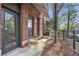 Charming patio featuring lovely landscaping and comfortable seating at 791 Wylie Se St # 1111, Atlanta, GA 30316