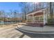 The gazebo area by the tennis courts offers a relaxing spot for a break after a game at 1414 Lynchburg Trce, Grayson, GA 30017
