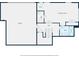 Floor plan featuring the garage, recreation room, utility, entry, hall and bathroom at 1456 Hedgewood Nw Ln, Kennesaw, GA 30152