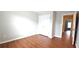 Bedroom featuring wood-look floors and a closet at 11050 Skyway Dr, Duluth, GA 30097
