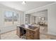 Modern office space with a large window and neutral color palette at 3244 Lions Ruby Ln, Atlanta, GA 30349